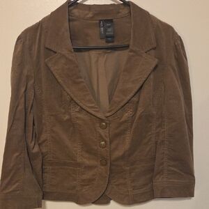 Bisou Bisou Tan Blazer